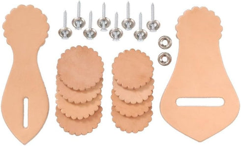 Western Saddle Leather Repair Kit, Light Oil