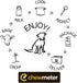 Chewmeter Himalayan Yaky Cheese Chew, 100% Natural, Long Lasting, Gluten Free, X-Large for Dogs 55 Lbs & Over