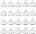 20pcs Clear Aquarium Suction Cups, Airline Tube Clips Holders for Fish Tank Tubing