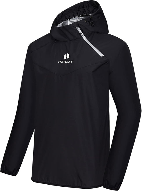 HOTSUIT Sauna Suit for Men Sweat Sauna Jacket Pant Gym Workout Sweat