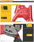 SRT Climbing Hand Ascender, Aviation Light Alloy Ergonomic Rappelling Gear for Left Handed Arborist