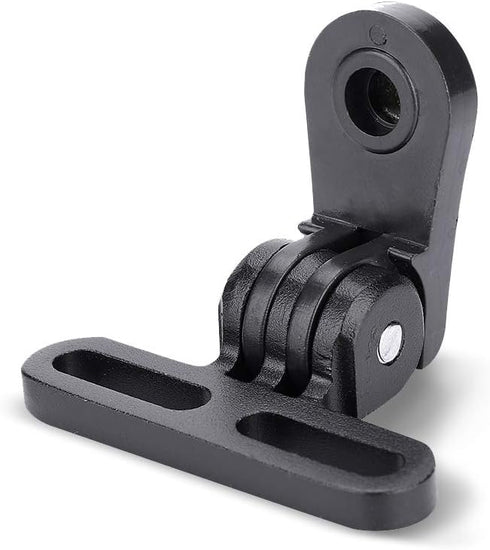 Keenso Bike Mount Bracket, Aluminium Alloy Flashlight Holder for Sport Camera or Bike Light Black Cycling Accessories