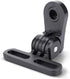 Keenso Bike Mount Bracket, Aluminium Alloy Flashlight Holder for Sport Camera or Bike Light Black Cycling Accessories
