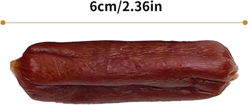 iipets (7.06oz) Lamb Sausage Dog Treats Soft & Healthy Snacks with Lamb Liver, Lamb Fat & Chicken High-Protein
