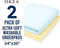 OKEA 2 Pack Ultra-Soft 4-Layer Washable Underpads, 34x36 Premium Cotton Grid Incontinence &