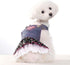 SELMAI Dog Costumes Dress Rompers - Denim Jumpsuit for Small Puppies, Pet Cats, Princess Jean Clothes with Pocket Bib,