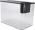 2 SIXRUN Small Fish, Gallon Plastic Aquarium with Mini Design and Practical Lid, Clear Viewing for Goldfish Small