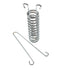 Tent Spring Buckle Swing Tension Spring for Outdoor Camping Dog Training, High-Strength Steel Rope