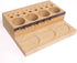Raprance Wooden Fly Tying Fishing Kit Organizer, Desktop Storage Rack for Tying Tools