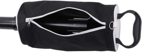 HOW TRUE Portable Golf Ball Retriever, Shag Bag Pick Up with Removable Tube, Pocket Shagger Storage