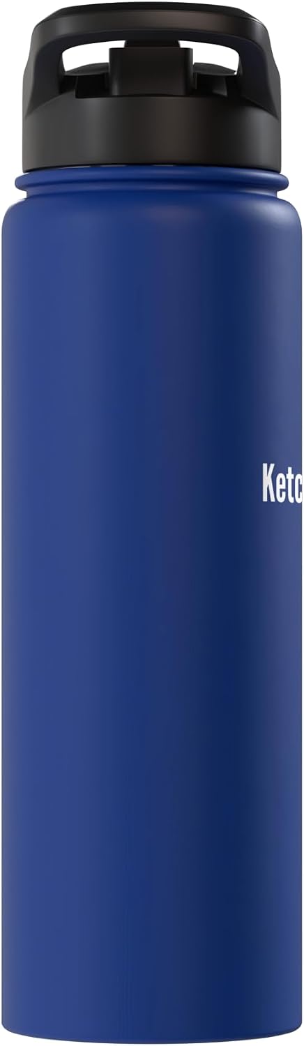 Fontastic Fun Ketchup With Me Stainless Steel Insulated Water Bottle