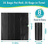 5-8 (25 pack) Portable Toilet Bags, Camping Toilet Bags, Biodegradable Toilet Bags with Drawstring & Lemon Scent