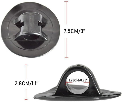 Inflatable Rubber Boat Fixing Bracket Buckle, Kayak Engine Motor Mount Buckle for Fishing Accessories