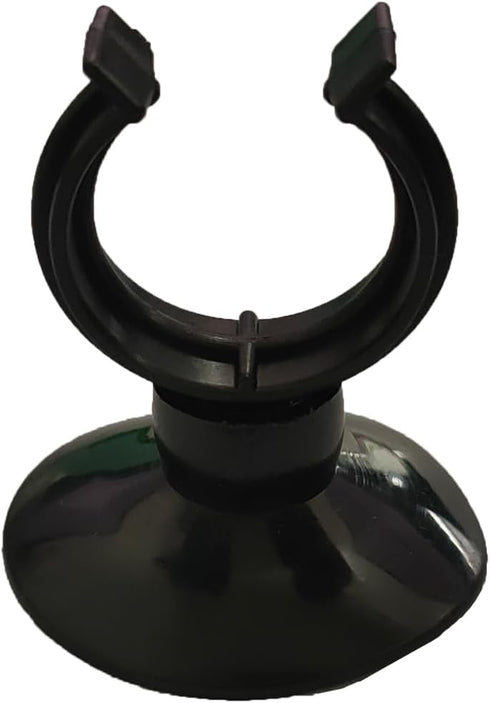 AQUANEAT 12 Pack Aquarium Suction Cup Clips, Black for Heater, Tubing Hose, Plant, Decoration, Fish Tank