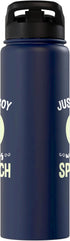Just A Boy Who Loves Spinach Stainless Steel Insulated Water Bottle