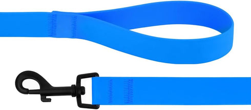CollarDirect Waterproof Dog Leash - Durable Pet Leashes for Walking, Training, Running - Small, Medium, Large - Blue