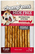 CHOMP 'EMS Chicken Hide Free Dog Chews, Rawhide Free Alternative Chew Treat, 5in, 10 Count