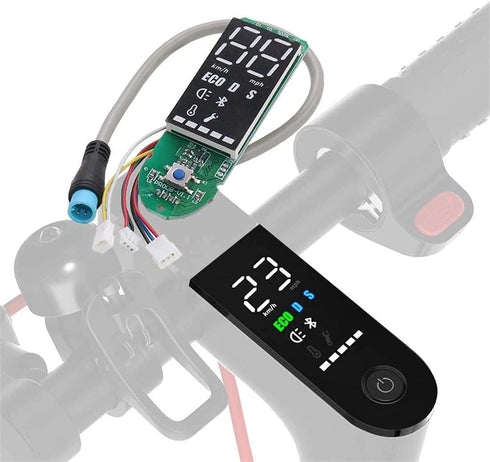 M365 Pro Dashboard Replacement - Upgraded Circuit Board for Xiaomi M365 Pro Electric Scooter with Clear Screen Cover