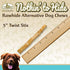 Fieldcrest Farms 3 Pack (30 (3 Count (Pack 1), Nothing to Hide Natural Rawhide Alternative Twist Stix for Dogs