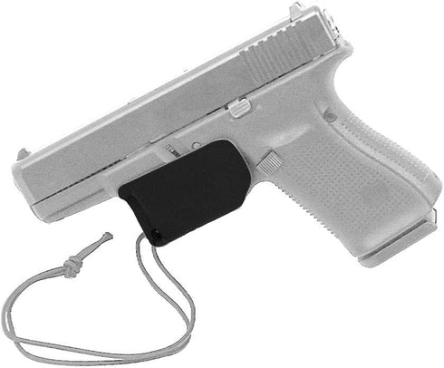 Trigger Sheath Black Trigger Guard Holster with Paracord - Minimalist Pocket Safety Cover for Glock, Ruger, More