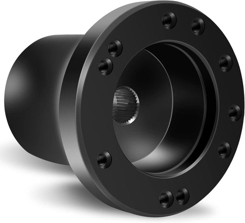 Golf Cart Steering Wheel Adapter, Golf Cart Accessories for EZGO TXT & RXV Golf Cart (Black Golf Cart Adapter)