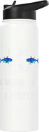 Cool Bluefin Tuna Deep Sea Fishing Angler Gifts Tuna Food Fish Predatory Fish Tuna Tin Funny Tuna Stainless Steel