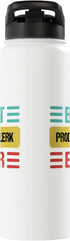 Produce Clerk Shirts & Gifts Produce Clerk Stainless Steel Insulated Water Bottle