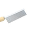 Silver Dog and Cat Combs for Grooming Long Haired Pets, Stainless Steel Pin Teeth Wooden Handle