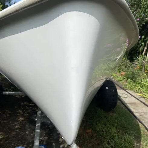 TotalBoat-14409 Marine Gelcoat - White, Quart with Wax for Boat Building, Repair and Composite Coatings