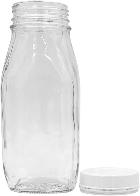 Shenandoah Homestead Supply 12 oz. (6 pack) Glass Bottle with Screw On Cap