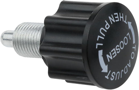 M16 Pop Pull Pin Knob Adjustment for Fitness Equipment, Black 2PCS for Bicycle Equipment