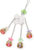 Bird Parrot Bells Toy, Sweet Sound for Budgie Parakeet Cockatiel Conure African Grey Lovebird