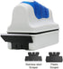 Jasonwell Magnetic Aquarium Fish Tank Glass Algae Cleaner Scrubber - Floating Clean Brush (L)