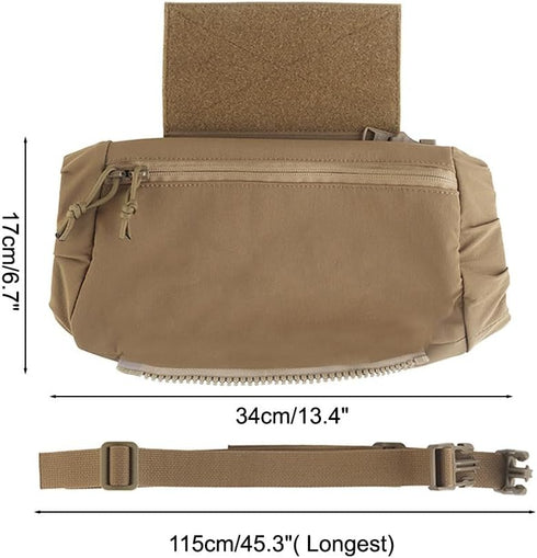 Tactical Hand Warmer, Foldable Hand Warmer Pouch Molle Warmer Bag with Hook&Loop for Outdoor Winter Hunting Camping