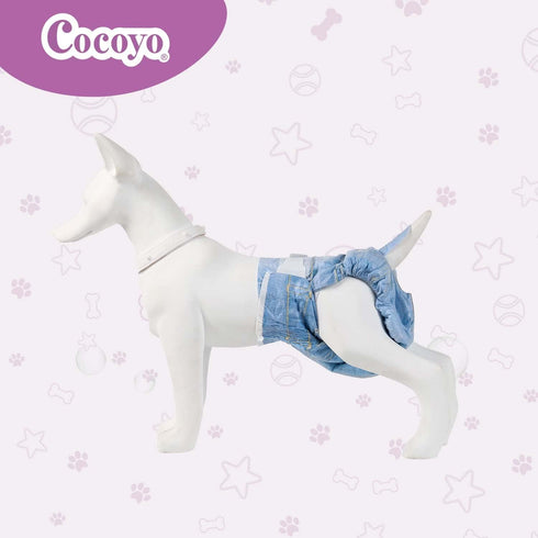 84 Count, COCOYO Disposable Female Dog Diapers X-Small Size, Super Absorbent, Breathable, Wetness Indicator