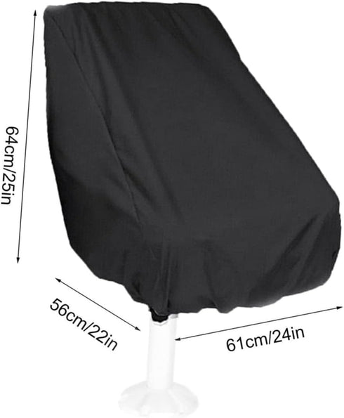 Toddmomy Captain's Seat Cover Seat Covers Boat Seat Cover Folding Chair Cover Heavy Duty Covers Marine Cover Yacht Seat