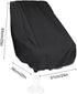 Toddmomy Captain's Seat Cover Seat Covers Boat Seat Cover Folding Chair Cover Heavy Duty Covers Marine Cover Yacht Seat