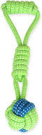 Knotted Woven Pet Dog Toy, Eco-Friendly Cotton Rope, Medium/Small Dogs, Bite-Resistant