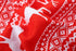 Christmas Reindeer Costume Pet Clothes for Dog Pajamas, Soft Christmas PJS, Back Length 16" Medium Red.