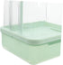 Auto Bird Bath Tub with Rotating Faucet for Parakeets