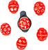 Red Color 6 in 1 Golf Ball Liner Line Marker Template Drawing Tool