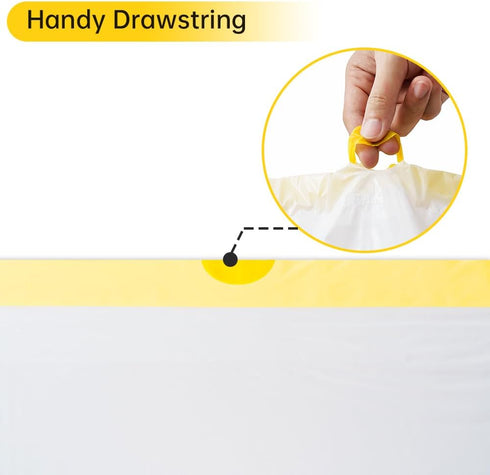 HxCMnia 60 Count MW-SCO1/MW-SC02/MW-LR01 2x Self-Cleaning Litter Box Liners compatible with - Leakproof & Odor-Control