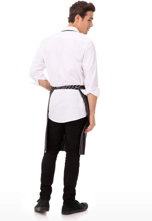 Custom Striped Bib Apron for All - Chef Works
