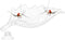 Shrimp Feeding Dish, Leaf Shaped Bowl