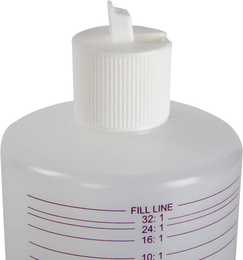 32oz Dilution Bottles - Set of 4 Professional Pet Shampoo Mixing Bottles for Grooming Solutions