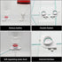 Aquarium Refill System, Auto Water Filler Compensator, No Wiring Automatic Top Off System with Adapter for Tanks