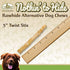 Fieldcrest Farms Nothing to Hide Natural Rawhide Alternative Twist Stix for Dogs - 3 Pack (30 Sticks)