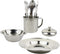 BESPORTBLE Stainless Steel Cookware and Portable Camping Tableware Set for 1-2 People,
