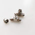 2 pcs Aquarium CO2 System Metal Tee, DIY Accessories T-3 Ways Splitter