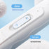 Cat Clippers for Matted Hair - 2 Speed Low Noise Hair Trimmer with White and Purple Lights for Pets (White)